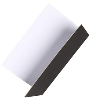 SEWACC Réflecteur Photo Pliable Cartonné Épaisseur Renforcée pour Studio avec Faces Argent Noir et Blanc Accessoire Portable pour Fond Photo et Éclairage Supplémentaire