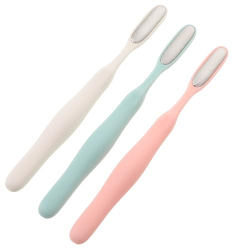 Edelstahl Fußfeilen zur Hornhautentfernung 3 Stück | Foot Sander, Präzise Anwendung zwischen Zehen und Fingern, Effiziente Entfernung Abgestorbener Haut