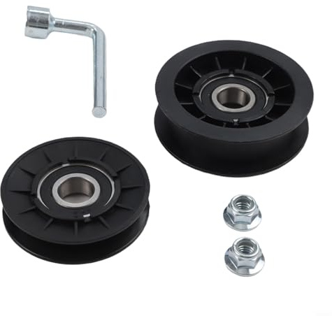 Startbuymore Spannrollen-Set GX20286 GX20287 für Rasenmäherdecks S100 bis X166R und 690409 Serie bietet verbesserte Rasenmäher-Deckriemen-Leistung