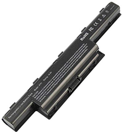 WXKJSHOP Ersatz akku kompatibel mit Packard Bell Easynote TS11HR TS13HR TS44HR TK37 TK85 TK87 (PEW91) TS11 TE11HC-807 AS10D31 31CR19/652 31CR19/65-2 31CR19/66-2 AK.006BT.080