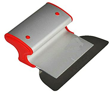Profi Flächenspachtel 150 mm mit Superflexible | Wechselblatt Edelstahlblatt 0,3 mm, Ergonomisch Alu Handgriff, ErgoPlane CT01