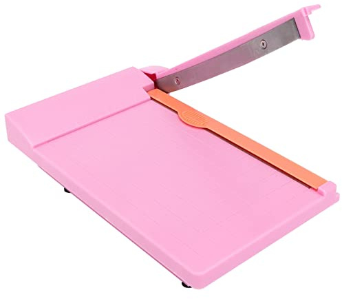 Papierschneider, Papierschneider mit Sicherheitsschutz, Kann 3 Blatt 80 G A5-Papier mit Dicke, Guillotine-Papierschneidemaschine für Büro, Zuhause, Schule Schneiden