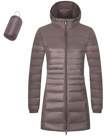 Uwdiohq Chaqueta de plumón Ligera Extragrande con Capucha de Color Liso para Mujer Sudaderas Deporte Mujer Chaqueta Acolchada Mujer Azul Marino Abrigos Mujer Negro Corto