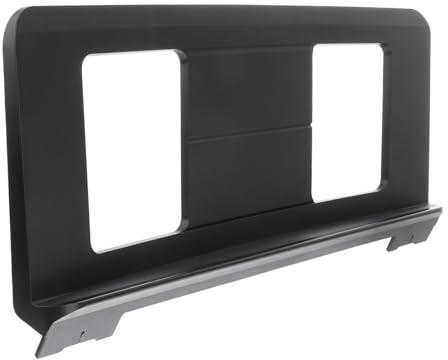 Notenständer für Keyboard aus Abs, Leicht und Kompakt Schwarz | Robuster Halter für Notenblätter Beim Üben, Einfache Elegante Ausführung, ohne Grate