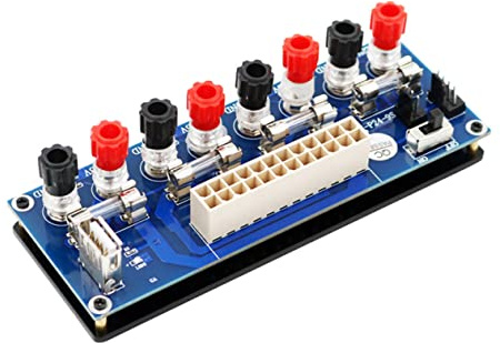 VILLCASE ATX Netzteilanschlussmodul für 20 und 24-polige Anschlüsse PCB Einfache Montage für Desktop PC Gehäuse