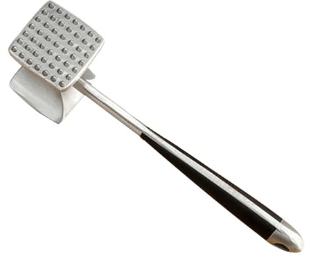 Mazo para carne Aplanador de Carne Manual de Cocina Doble Cara