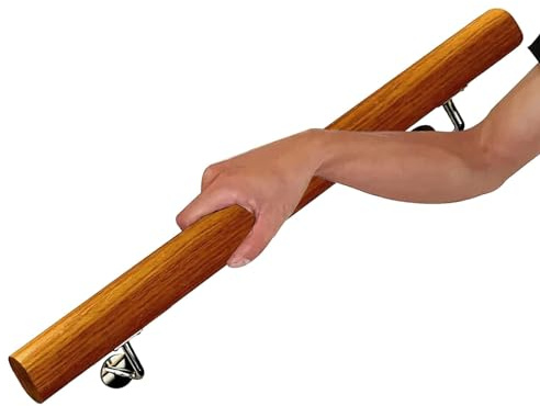 Accesorios para el hogar, pasamanos de Madera para escaleras Interiores de 30 a 3 Metros, pasamanos de Pared sin barreras para Personas Mayores, pasam