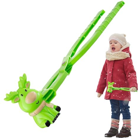 Générique Schneeballform für die – Ergonomische Griffausrüstung, Form zum Formen von Schneekugeln – für Spielplatz, Strand, Hof, Park, Garten, Jungen, Mädchen, Jugendliche
