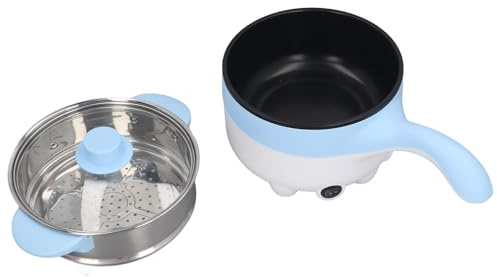 Keenso 24V Portable Multifunction Car Electric Cooking Pot 2L Ceramic Glaze Skillet for Picnic Camping