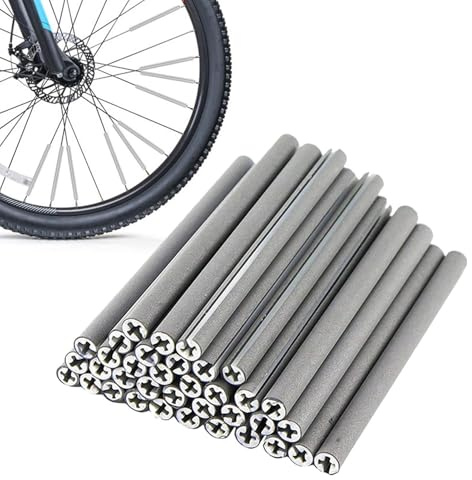 Réflecteurs de Rayons – 36 pièces étanches de sécurité Haute visibilité | Couvre-Rayons réfléchissants de Nuit – pour VTT, vélo de Route, Conduite de Nuit, Adultes, Cyclistes