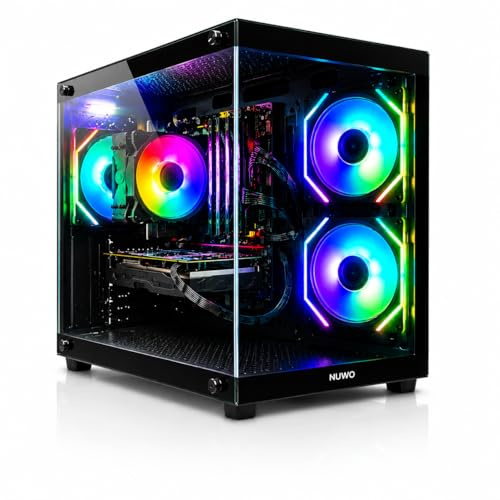 MARFIX PC de sobremesa Gaming Ordenador Gaming con i5 - GTX 1050 Ti GDDR5 RAM 16 GB - 240 GB SSD Windows 11 Pro 64 bits + WiFi | Potente PC de sobremesa para Gamers | Listo para Usar