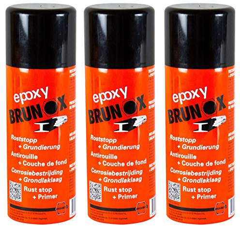 Brunox 3 X Epoxy convertitore di ruggine antiruggine antiruggine primer 400 ml