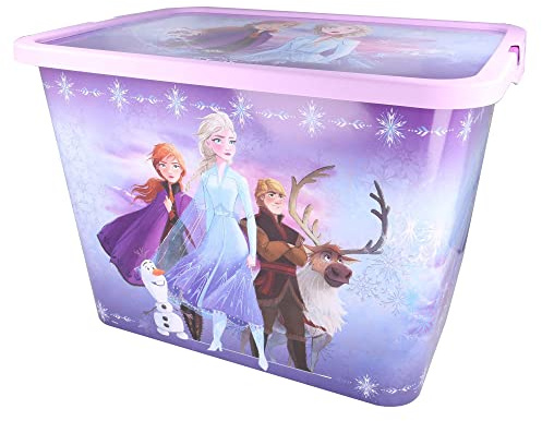 Stor Aufbewahrungsbox mit Klickverschluss, 23 Liter, Frozen 2
