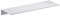 Etagere Douche Accessoires de salle de bain ALUMINIUM BLANCHE BLANCHE Tablettes de salle de bain Cuisine Étagère murale Douche Rack 30-60cm Porte Shampoing Douche (Color : 60cm-White)