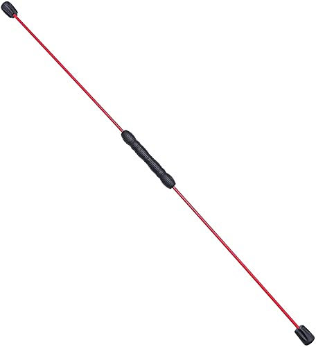 LSDRALOBPOI Elastische Flexi Bar Fitness Schwingstab Abnehmbare 160CM vibrierende Fitnessstange, Krafttraining Aerobic Slastic Rod, Tremor Bar Elastic Flexi Bar, Muskeltrainer Workout Bar 804(Color: