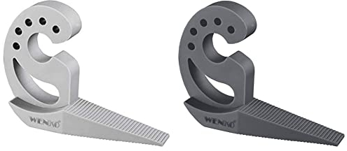 WENKO Türstopper und Fensterstopper Multi-STOP Grau, Klemmschutz & Türstopper und Fensterstopper Multi-STOP Anthrazit, Klemmschutz