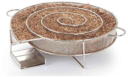 Barbebook Kaltraucherzeuger fuer den Grill, Smoker, Kugelgrill, Gasgrill und Raeucherschrank zum Kaltraeuchern von Fisch, Kaese und vielem mehr fuer ein besonderes Raucharoma