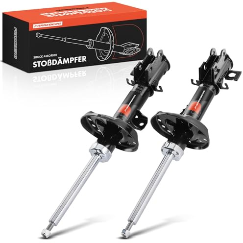 Frankberg 2x Stossdämpfer Stoßdämpfer Vorne Links Rechts 534mm Gasdruck | Kompatibel mit Doblo MPV 263 Doblo Cargo 263 Replace# 51880837,51880841