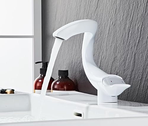 Graue Waschtischarmatur warmes und kaltes Handwaschbecken mit einem Paar 60 cm Schläuchen