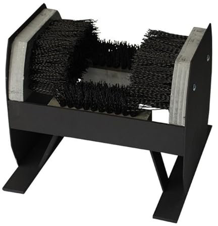 Vituord Grattoir À Chaussures Et Brosse À Bottes, Brosse De Nettoyage De Bottes À Montage Au Sol pour Extérieur, pour Enlever La Saleté, La Boue, La Neige Et La Crasse, Porte D'entrée, Ferme