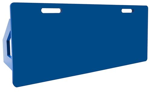 FüR Ballstopp Training SchießTraining Mit Scharniere Und SchließZapfen Hohe StabilitäT FußBall Rebounder Board Faltbare Tragbare Rebound Wand Passing SchießEn Praxis Fussball Taktiktafel (Blau)