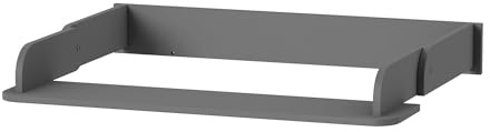 Veres klappbarer Wickelaufsatz/Wieckelblock für die Kommode, Breite 90cm (Anthrazit)