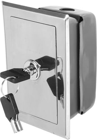 TEHAUX Roller Shutter Door Switch Box Key Box for Outside Electric Shutter Door Switch