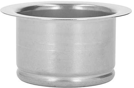 Extended Sink Flange, Deep Garbage Disposal Flange, Stainless Steel Sink Flange Replacement, 114mm Extended Height Flange with Great Sealing Performance for Quartz Marble Farmhouse