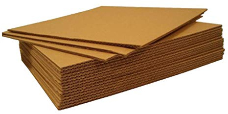 841mm x 1189mm A0 Double Wall Cardboard Sheets Corrugated Pads Dividers Arts Craft Shipping Postal Board (100)