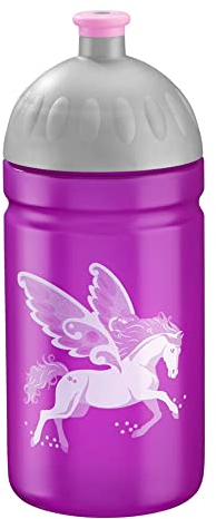 Step by Step Trinkflasche Dreamy Pegasus Shadow, lila, auslaufsicher, spülmaschinenfest, BPA-frei, für Schule, Kindergarten, heiße und kohlensäurehaltigen Getränke, 0,5L