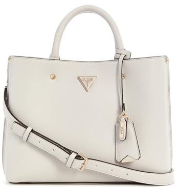 GUESS Meridian Girlfriend Satchel Ivory