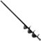 Broca para Taladro de Jardín, Excavadora de Taladro para Ahoyadora, Cultivador de Suelo Broca, Herramientas para Flor Plantando árboles Arbustos (Dia:4.6 cm, L:37 cm)