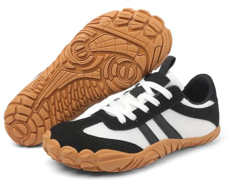 LYKDKAS Wide Toe Box Barefoot Shoes Mens Womens Trail Running Hiking | Minimalist Zero Drop Barefoot Footwear, Lightweight Breathable Non Slip for All Outdoor Daily Activities