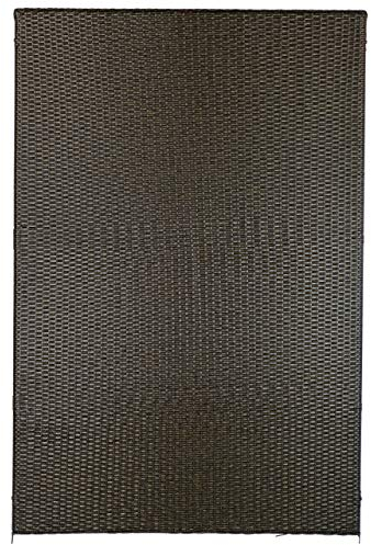 Videx-Sichtschutzwand Kunststoff-Geflecht Stockholm, H: 180 cm, B: 120 cm, Braun