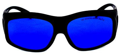 Gafas de seguridad láser EP-16-9 para protección ocular láser amarillo de iones de sodio 190 nm-400 nm y 560 nm-640 nm