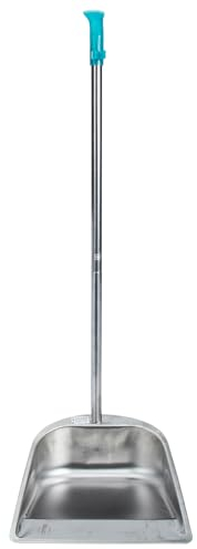 Homoyoyo Paletta In Acciaio Inossidabile Paletta Immondizia Per La Pulizia Della Casa Paletta Contenitore Per Rifiuti Con Manico Lungo Palette In Piedi Per La Casa Del Garage Della Hall E