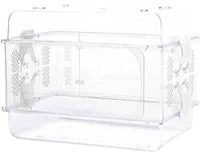 GOGUY Reptilienterrarium, Tarantula -Zaun, Acrylgründer Lebensraumbox, geeignet für eine Vielzahl von kleinen Tierinsekten