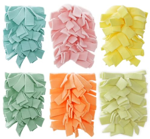 6-lagige Vlies-Staubwedel-Nachfüllpackungen für Swiffer Handstaubwedel, Zero Waste, wiederverwendbare und waschbare Ersatz-Staubwedel für die Reinigung von Deckenventilatoren, Harthölzern (6 Stück,