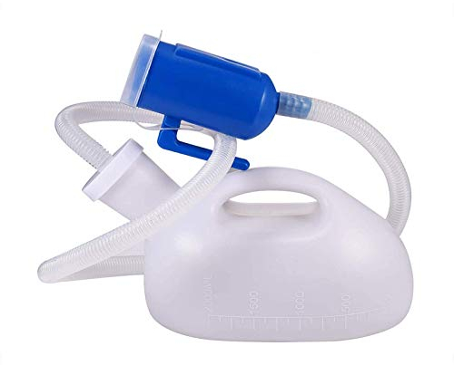 UNbit Wiederverwendbare Urinflasche for Männer, langes Rohr mit Deckel, tragbar, verdicken, 2000 ml, for Camping, Auto, Reisetoilette, universelle Urinale, bequem und praktisch Urinal (Size : 1.1m)