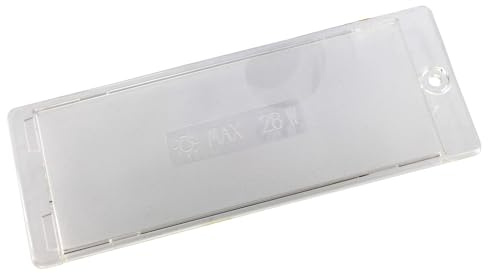 Paxanpax PCK644 Universal Elica Elislim Series Cooker Hood Bulb Light Diffuser Cover Panel (171mm x 65mm)