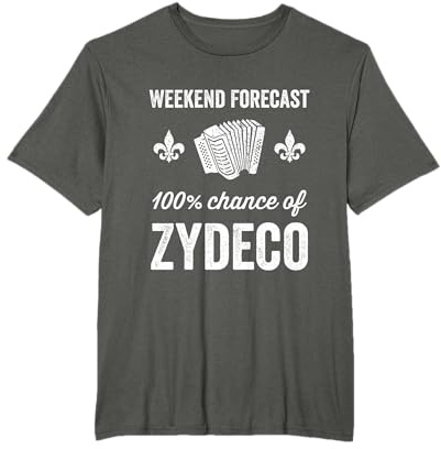 Weekend Forecast Zydeco T-Shirt