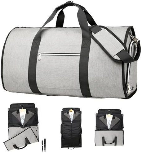 Multifunktionaler wasserdichter Kleidersack – Faltbare Seesack, Nylon-Tragetasche, leichte Business-Reise, Flugtasche mit müheloser Organisation Ihrer Kleidung, Reise-Kleidersäcke für Männer und
