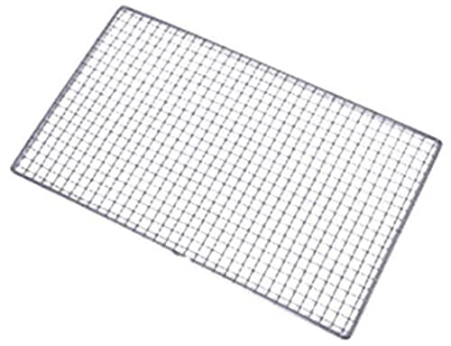 Wedhapy BBQ Grill Stainless Steel Mesh BBQ Grill Grate Grid Wire Rack Cooking Replacement Net Grate Grid Wire Rack Cooking Replacement NetBBQ Grill Picnic Tool Mesh BBQ Grill