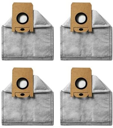 SwitchBot Antibakterielle Staubbeutel für K10+ Pro Mini Roboter Staubsauger (4er Pack)​