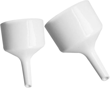 PLAFOPE 2piezas Funnel for Laboratory Use and Liquid Filter Funnels for Smooth Transfer and Filtration Scientific Experiments