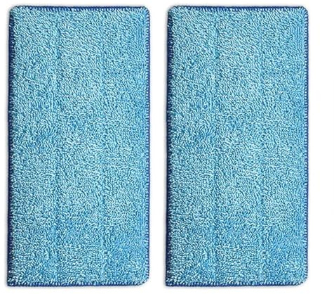 XYWOPO 2 uds Trapos de Microfibra, for, for Almohadillas fregona Repuesto WetJet Uso seco y húmedo paños Almohadilla Limpieza Suelo del hogar Almohadilla para Fregar Robot