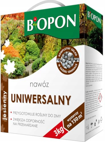 Concime Autunno Universale 3kg - Fertilizzante Fosforo Potassio - Senza Azoto