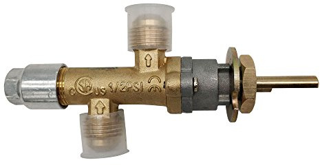 MeTer Stern Propan Feuerstelle/Kamin Flamme Versagen Sicherheitsventil mit Einlass und Auslass 3/8 Flare Gewinde/Flamm Fehler Gerät Ventil