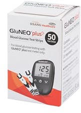 GluNEO Plus Blutzuckerteststreifen für präzise Blutzuckermessung