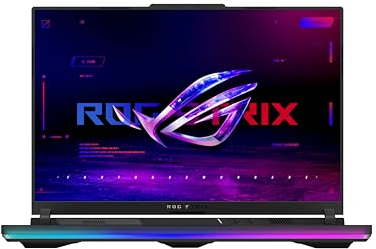 ASUS ROG Strix Scar 16 G634JYR-RA029W Intel® Core™ i9 i9-14900HX Laptop 40,6 cm (16) WQXGA 32 GB DDR5-SDRAM 1 TB SSD NVIDIA GeForce RTX 4090 Wi-Fi 6E (802.11ax) Windows 11 Home Schwarz